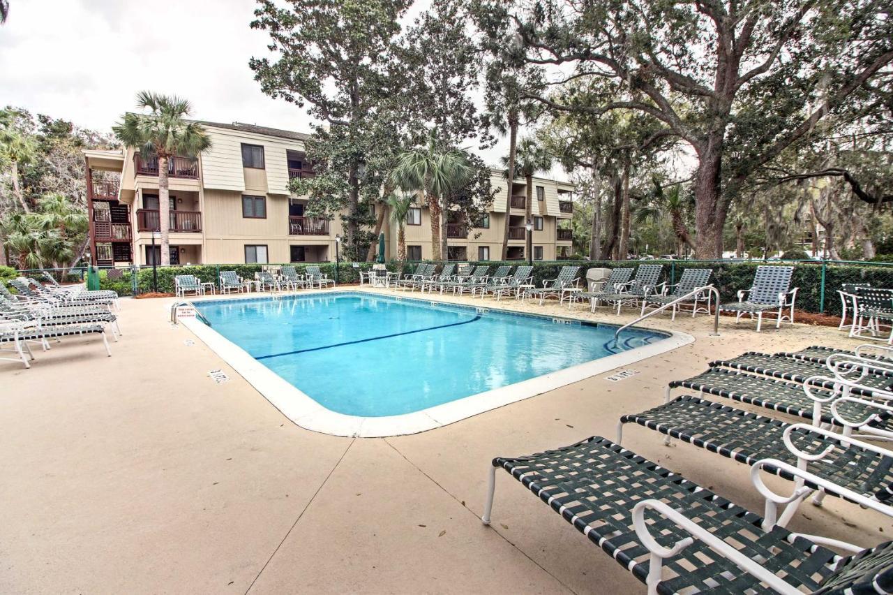 Hilton Head Condo With Covered Balcony And Pool Access Île de Hilton-Head Extérieur photo